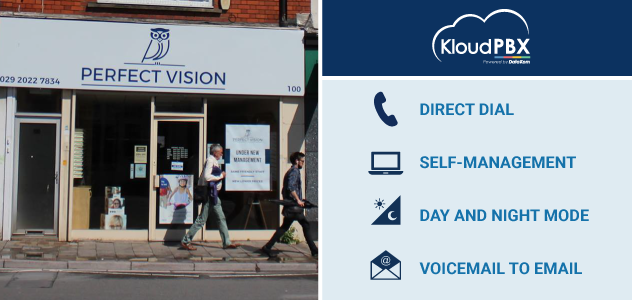 DataKom has welcomed Perfect Vision based in Cardiff, South Wales, completing a cloud-based phone system installation.